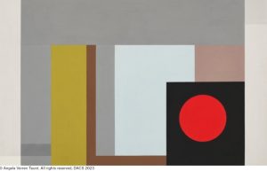 painting 1938 (red circle) by BEN NICHOLSON, O.M. (1894-1982). Estimate: GBP 1,000,000 – GBP 1,500,000